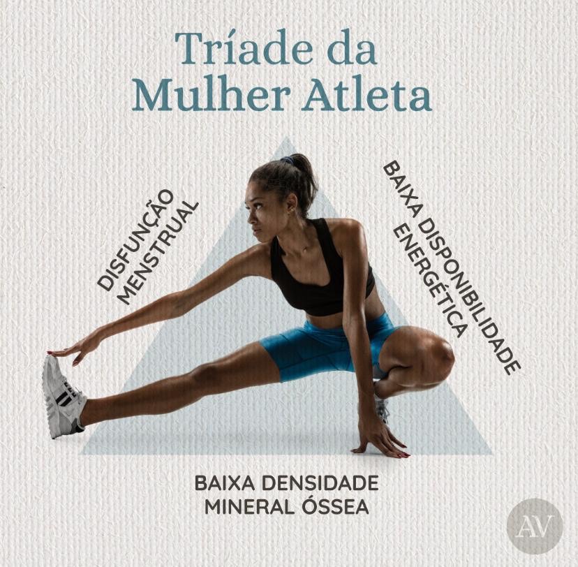 Mulher atleta também menstrua